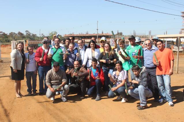 formatura da primeira turma de Carpintaria do Patronato Municipal