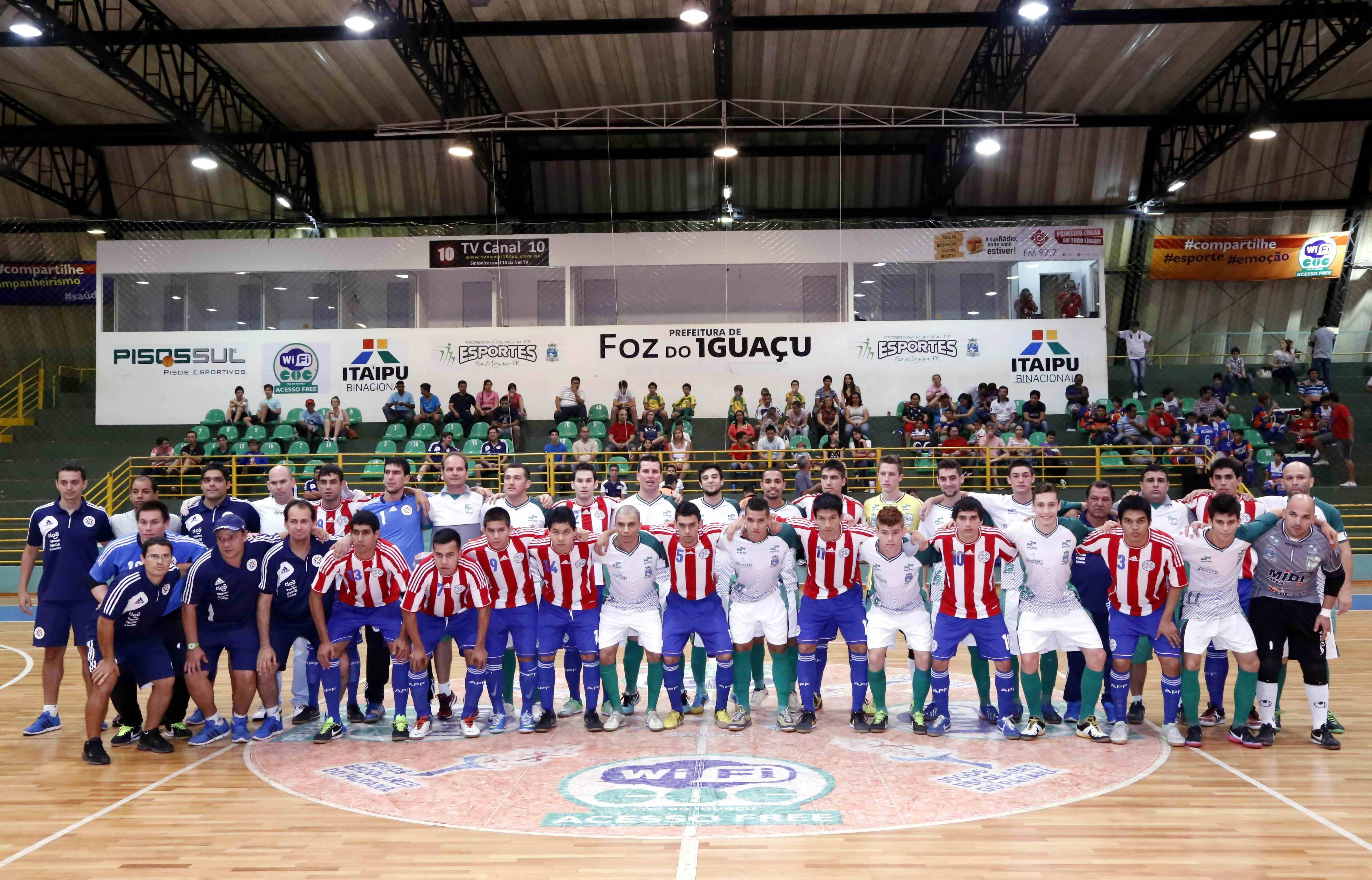 Amistoso Internacional de Futsal Feminino - Brasil x Paraguai