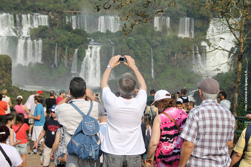 Mais de 24 mil pessoas passaram pelas Cataratas em dois dias