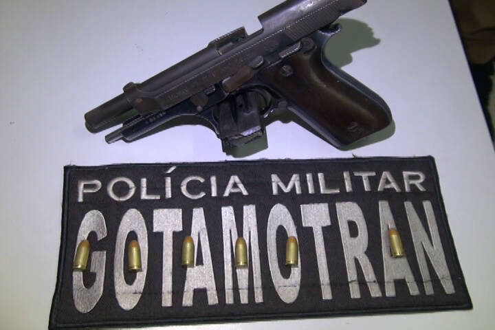 Menor é apreendido com pistola na “Favela do Portal”