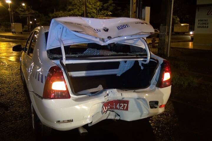 Motociclista fica gravemente ferido após acidente de trânsito