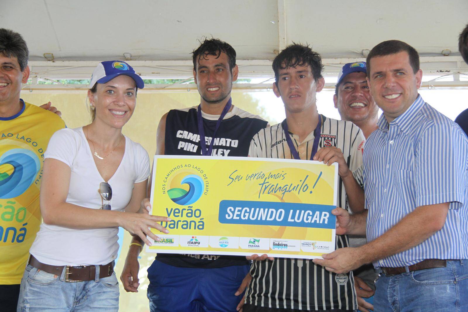 Foz do Iguaçu conquista dobradinha no futevôlei do Verão Paraná