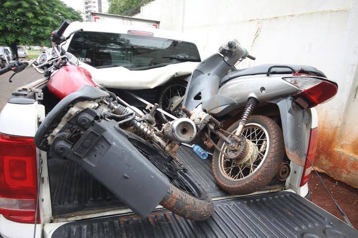 Motocicletas roubadas foram encontraram em uma residência no Morumbi