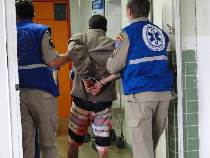 Detento é ferido ao tenta fugir da cadeia pública Laudemir Neves