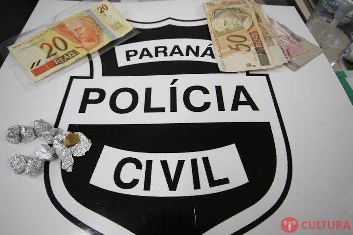 Homem é detido ao ser flagrado traficando drogas no Jupira