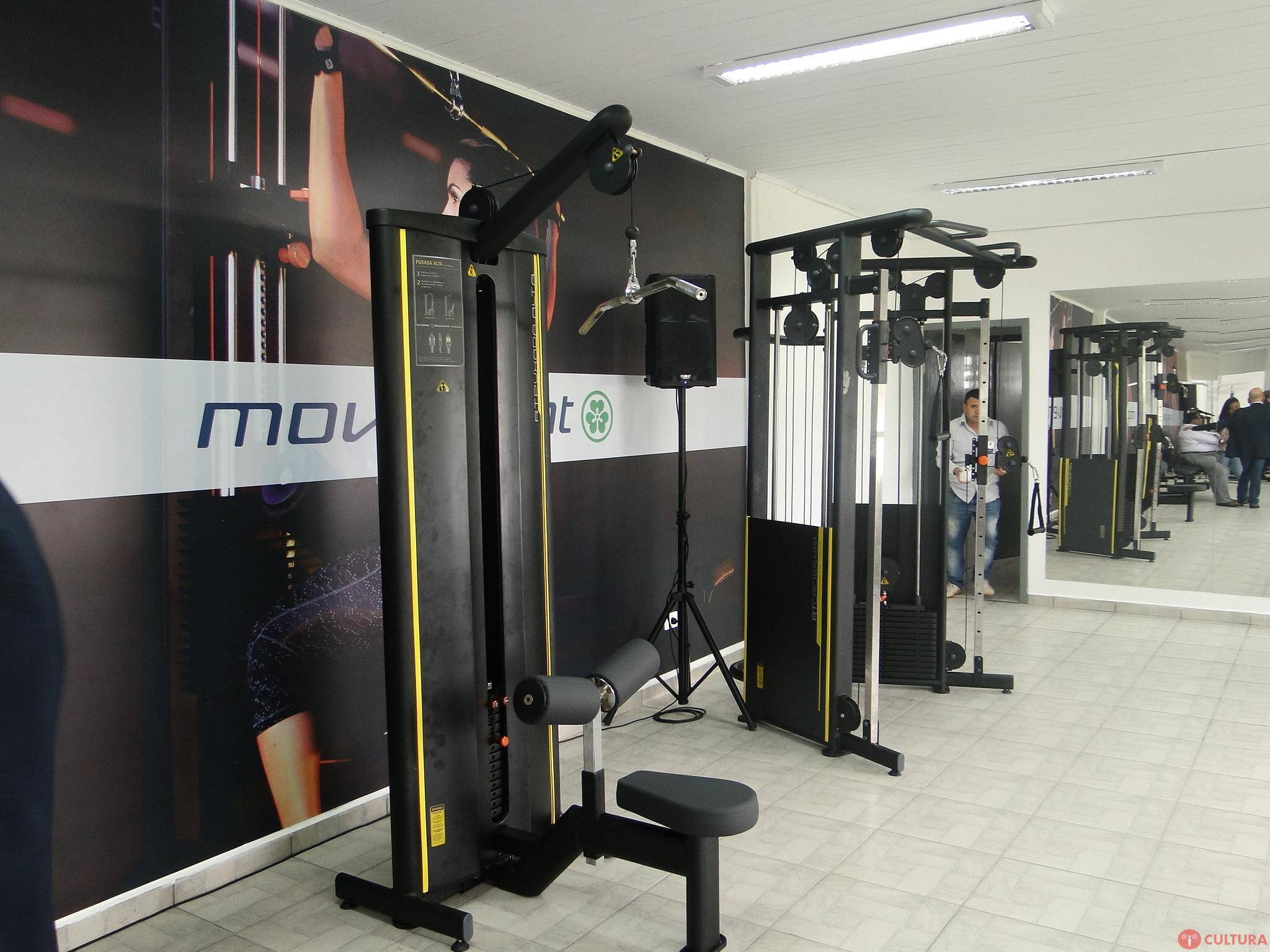 Inaugurada a academia que será utilizada durante a Copa do Mundo