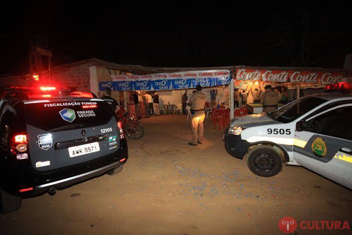 Órgãos de segurança interditam festas em Foz do Iguaçu