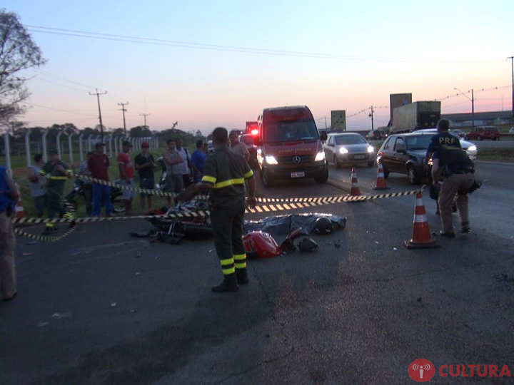 Policial militar morre em acidente na BR 277