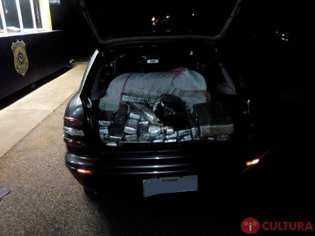 PRF apreende quase uma tonelada de maconha em Cascavel