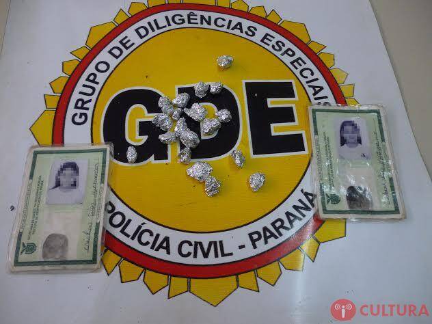 Menores são apreendidos com drogas pela Polícia Civil