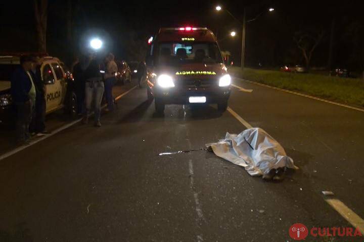 Motociclista morre em acidente da Tancredo Neves