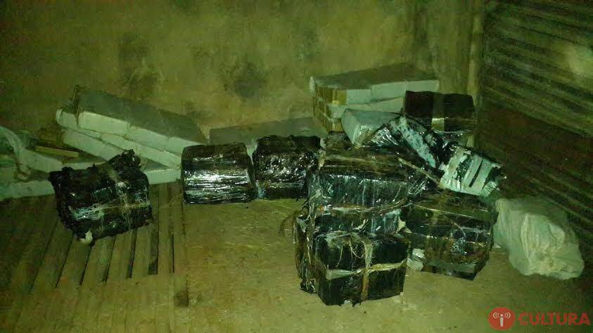 Rocam encontra uma tonelada de maconha em área rural de SMI