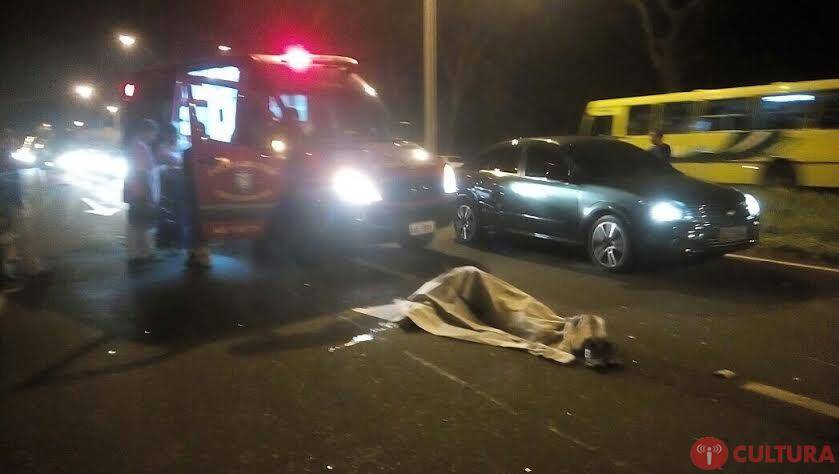Motociclista morre em acidente da Tancredo Neves