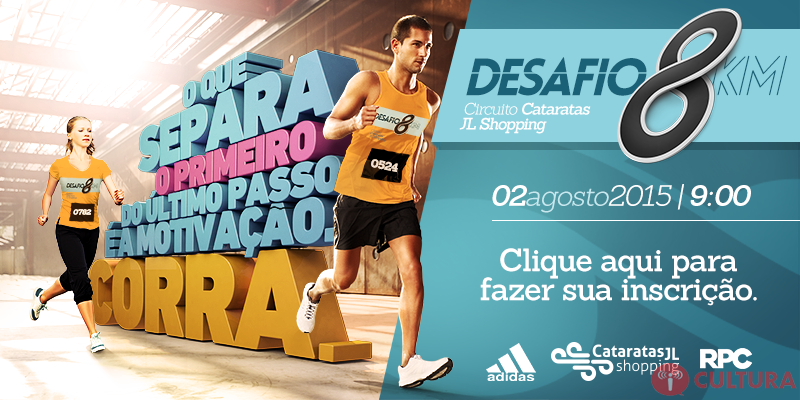 Lançado o Desafio 8 km Circuito Cataratas JL Shopping