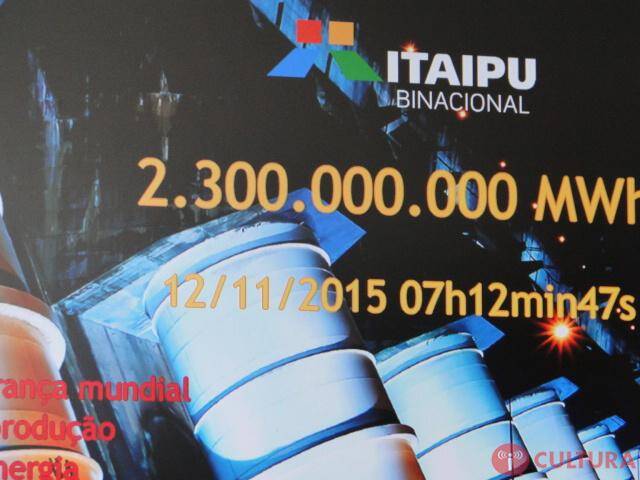 Itaipu alcança marca de maior produção de energia acumulada do planeta
