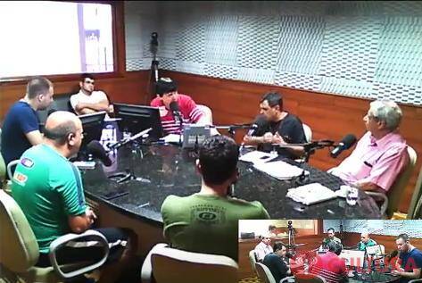 Contra Ponto – Jornalista Osmar Antônio e Valdir Barbosa, diretor do Coritiba,