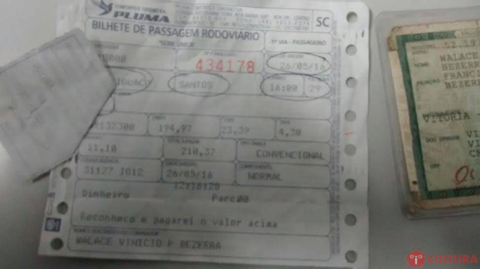 Rapaz é preso em ônibus com 23 tabletes de maconha