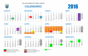 CALENDARIO 2016