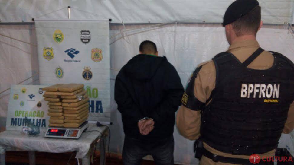 Homem é detido tentando viajar com tabletes de maconha e cocaína