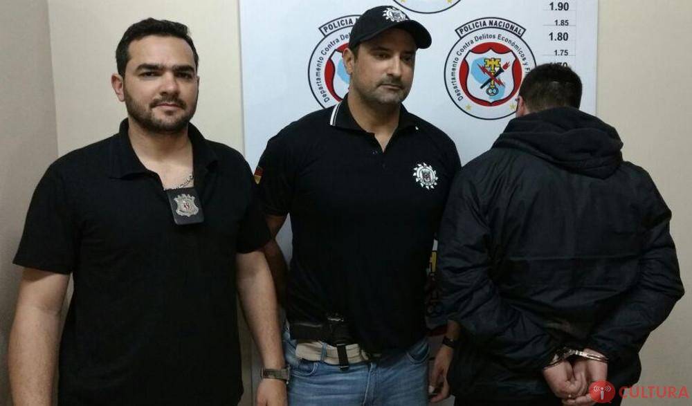 Foragido da Justiça Brasileira é preso no Paraguai