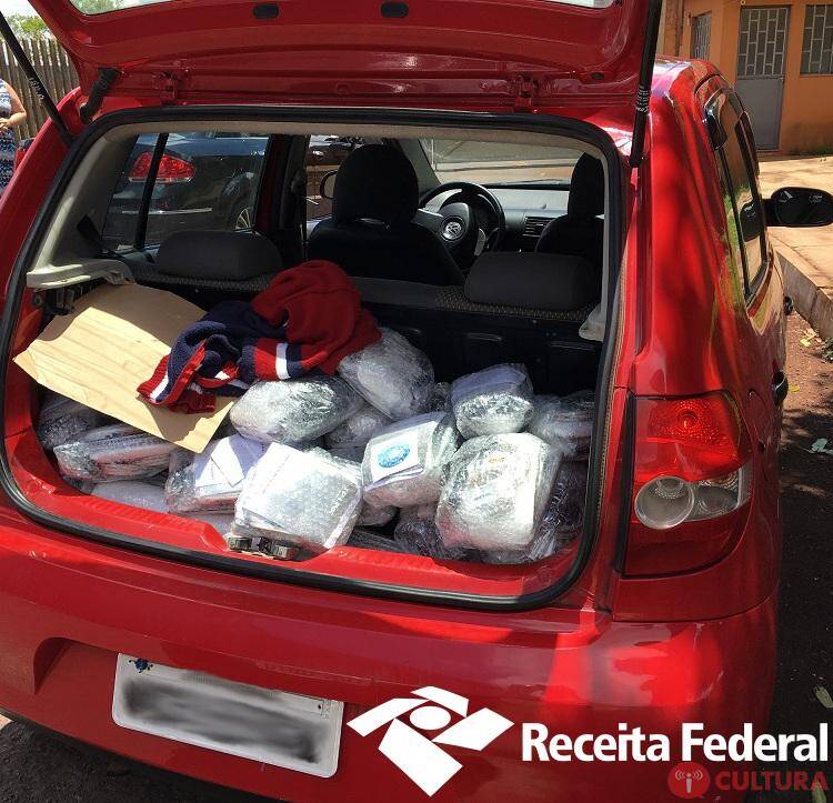Receita Federal apreende sete veículos carregados com mercadorias estrangeiras
