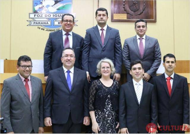 Eleita a mesa diretora da Câmara de vereadores de Foz do Iguaçu