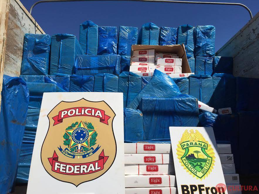Polícia Federal troca tiros com contrabandistas de cigarros