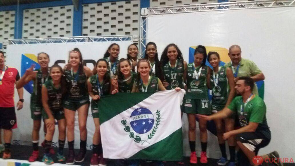 Basquete iguaçuense é bronze no Brasil