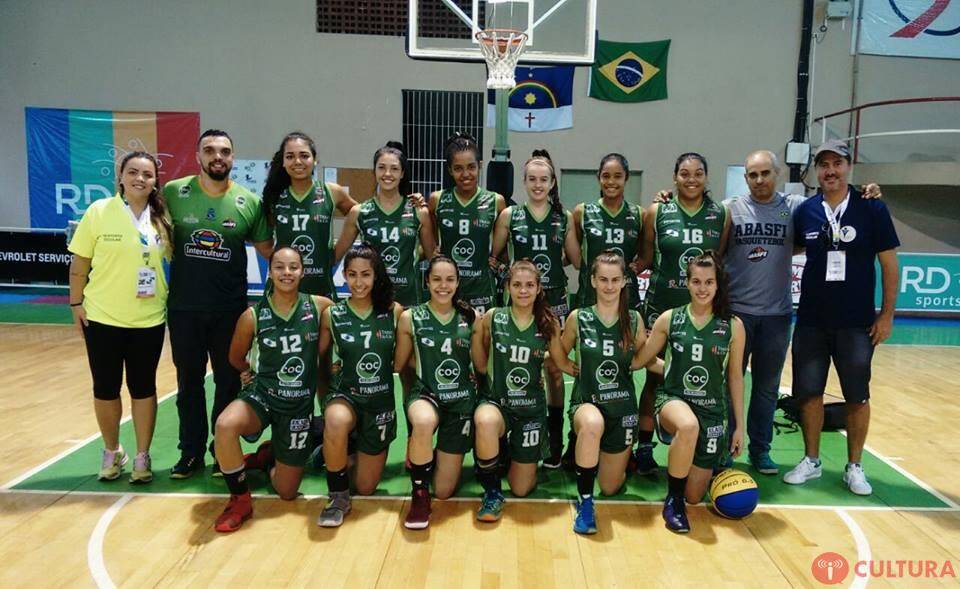 Basquete iguaçuense é bronze no Brasil