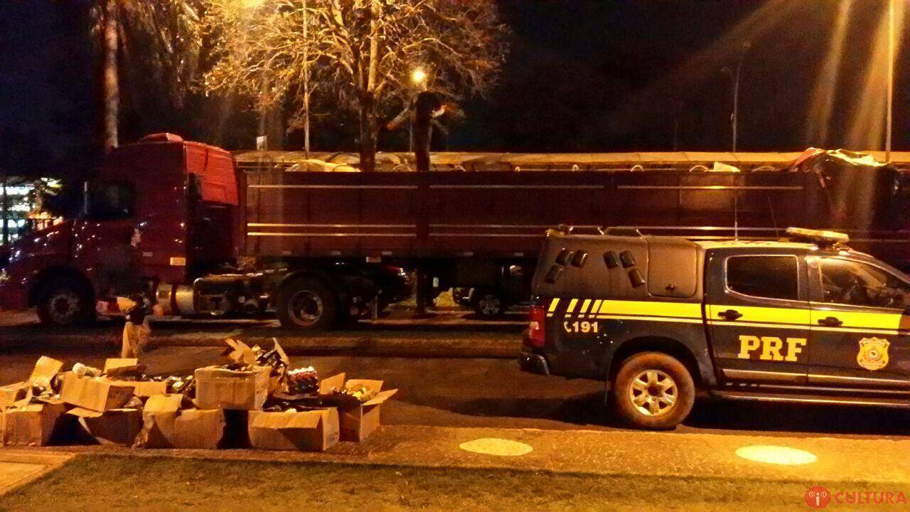 PRF apreende 15 caixas de medicamentos em Santa Terezinha de Itaipu