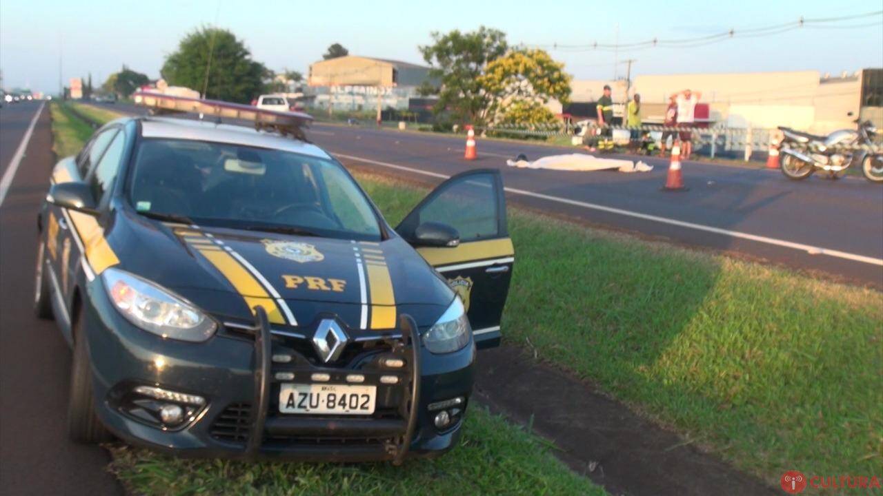Homem morre em acidente na BR 277