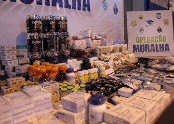 Apreensões na fronteira ultrapassaram 80 milhões de dólares em 2017