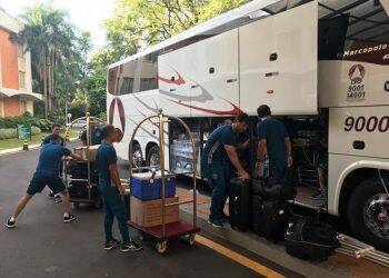 Coritiba chega à Foz do Iguaçu para pré-temporada