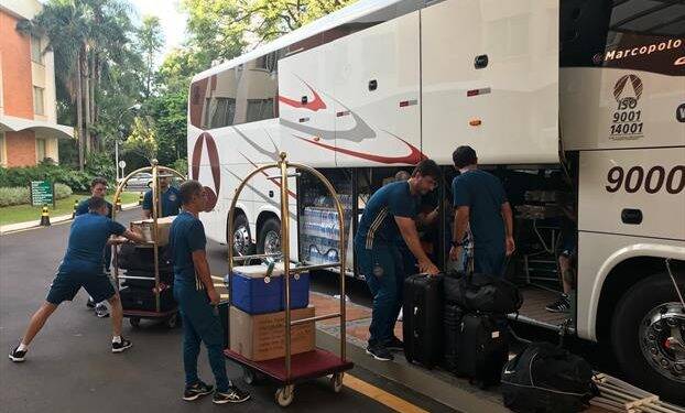 Coritiba chega à Foz do Iguaçu para pré-temporada