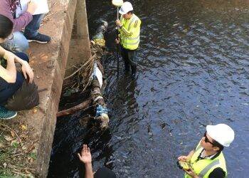 Projeto de estudante da Unila analisa riscos de inundação do Rio M’Boicy
