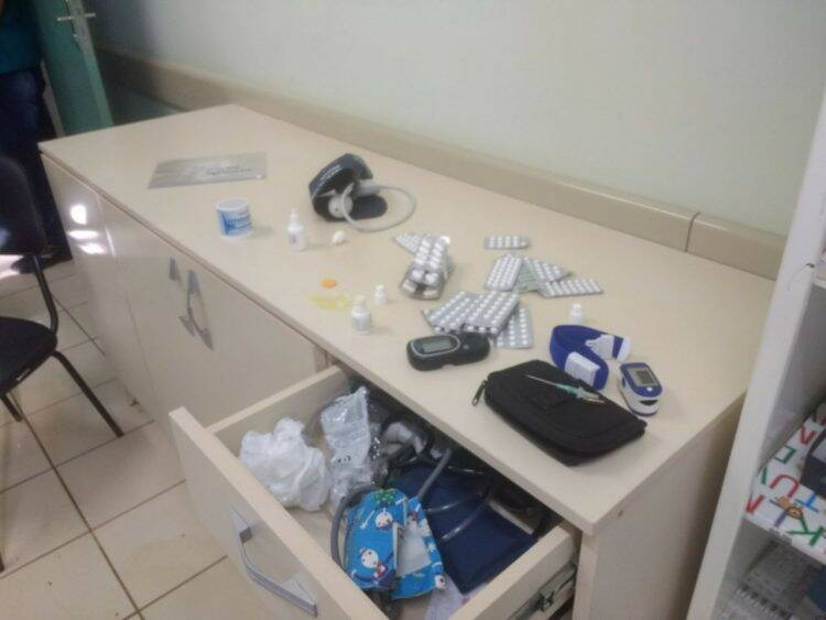 Marginais invadem e destroem unidade de saúde do Jardim São Paulo