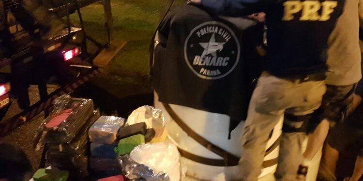 Motorista de Foz é preso com 130 tabletes de crack em Céu Azul