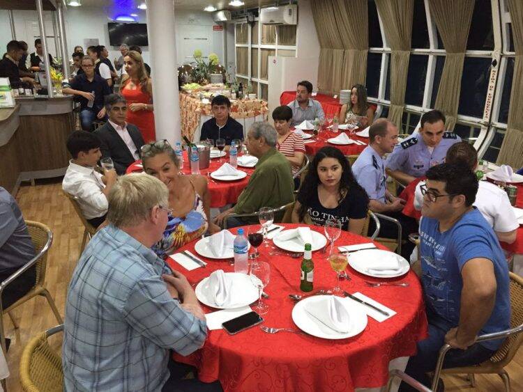 Equipe do Contraponto participa de solenidade dos Amigos da Marinha