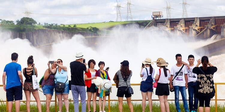 Itaipu espera receber mais de 1 milhão de visitantes em 2018