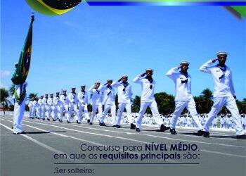 Marinha abre 1.500 vagas para Escola de Aprendizes-Marinheiros