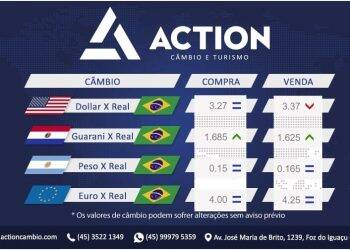 Dólar abre a semana com leve queda na fronteira