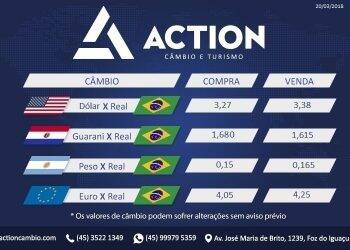 Cotação do dólar e principais moedas nesta terça-feira
