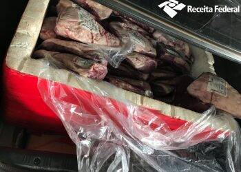 Receita Federal apreende carnes e eletrônicos na Ponte da Amizade