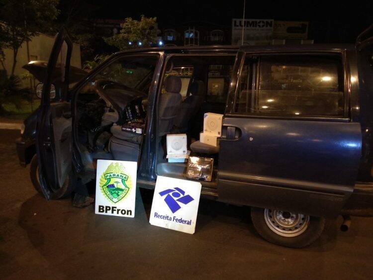 Receita Federal apreende carnes e eletrônicos na Ponte da Amizade