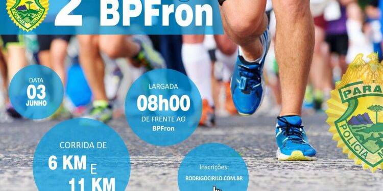 Segunda Corrida do Batalhão de Fronteira acontece em junho