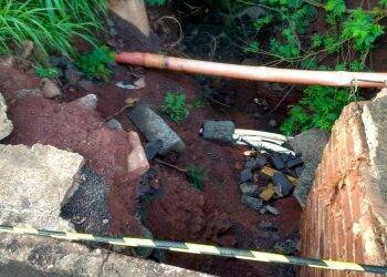 Ponte do Rio Boicy na República Argentina volta a ceder