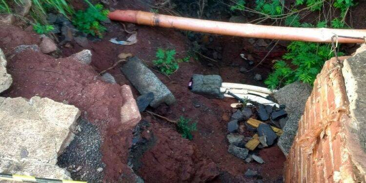 Ponte do Rio Boicy na República Argentina volta a ceder