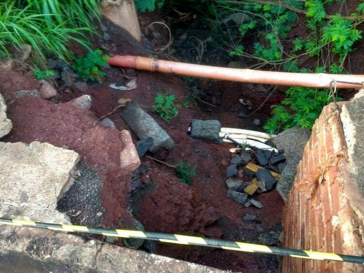 Ponte do Rio Boicy na República Argentina volta a ceder