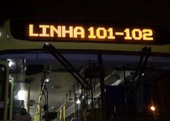 Idoso é baleado durante assalto à ônibus do transporte coletivo