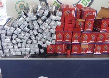 Gaúcho é detido com lunetas e sprays de pimenta na Ponte da Amizade